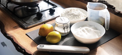 Omnia Oven Recipe - Easy Vegan Lemon Drizzle Cake