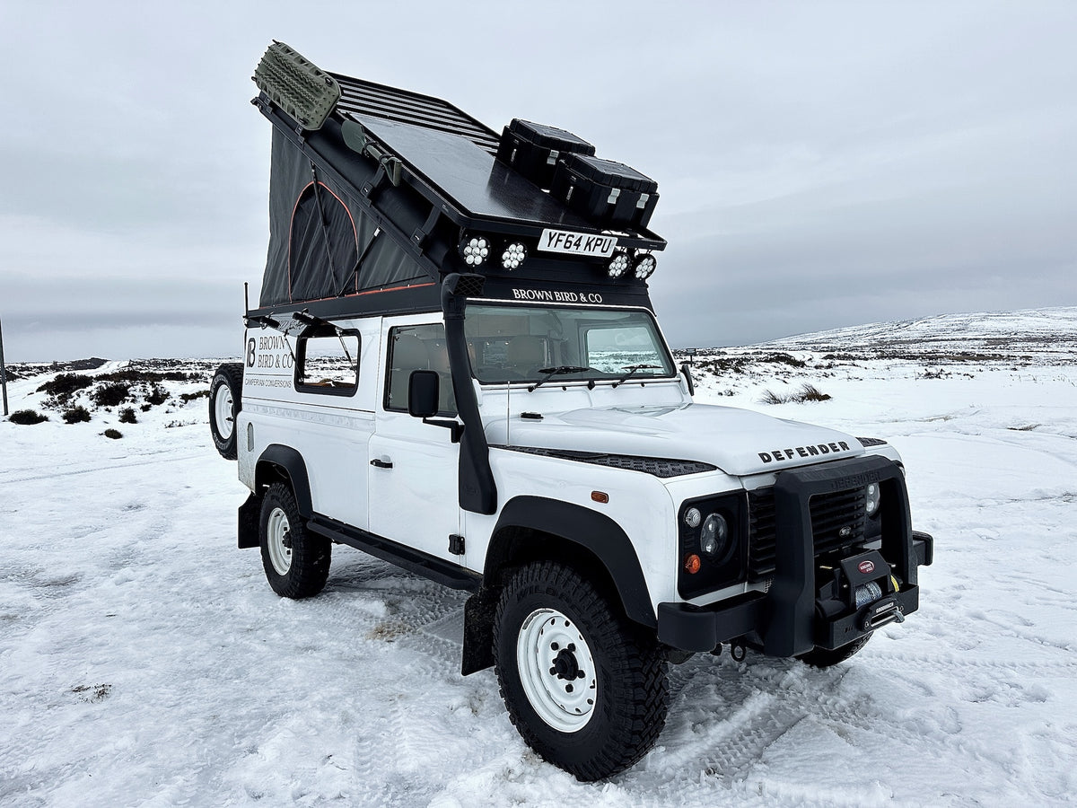 Land Rover Defender Camper Van Skafta - Land Rover Defender Campervan – Brown Bird & Co