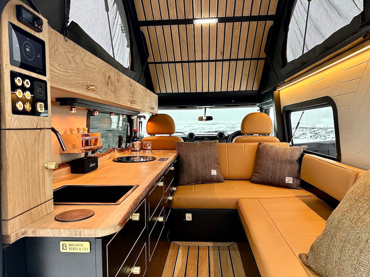 Skafta - Land Rover Defender Campervan – Brown Bird & Co